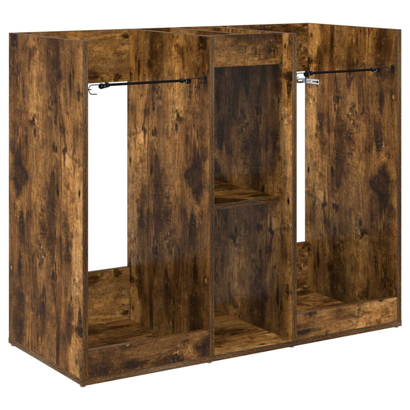 Load image into Gallery viewer, Vidaxl golfkast effen gerookt eiken 102 x 45 x 85,5 cm