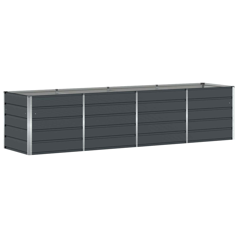 Load image into Gallery viewer, Vidaxl plantenbak antraciet 240 x 80 x 75 cm staal