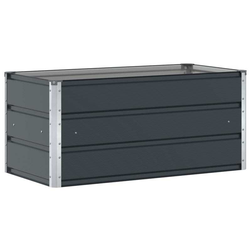 Load image into Gallery viewer, Vidaxl plantenbak antraciet 100 x 50 x 45 cm gegalvaniseerd staal