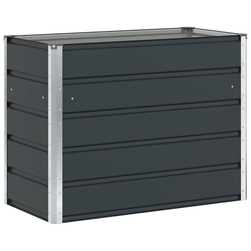 Load image into Gallery viewer, Vidaxl plantenbak antraciet 480 x 50 x 45 cm gegalvaniseerd staal