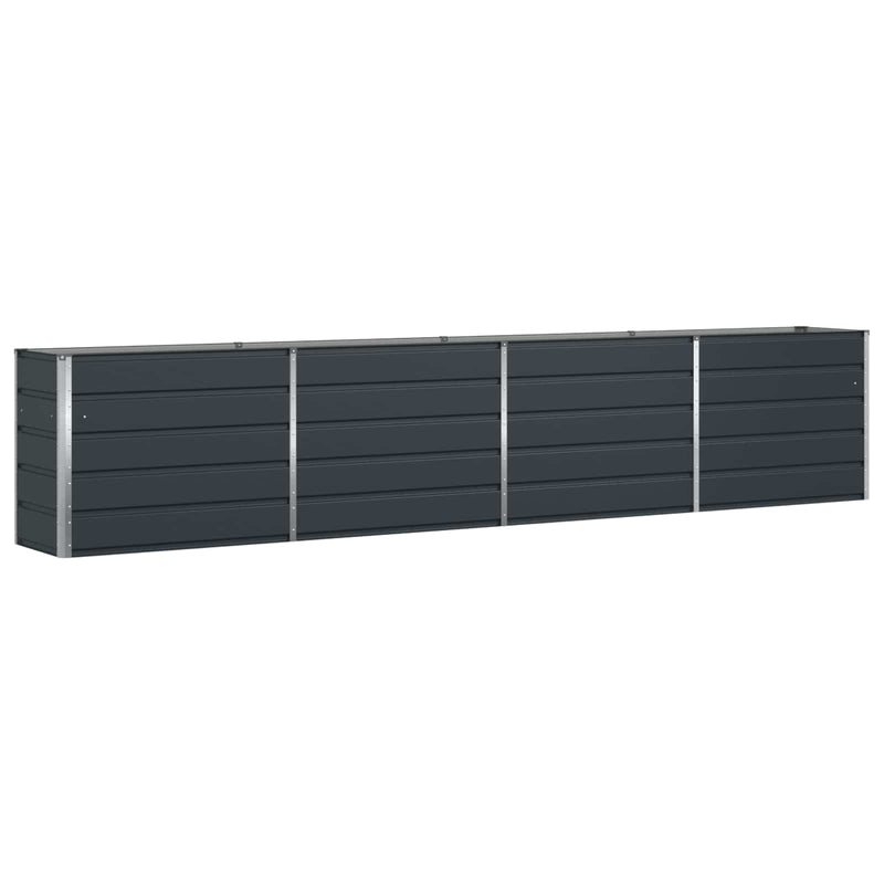 Load image into Gallery viewer, Vidaxl plantenbak antraciet 480 x 50 x 45 cm gegalvaniseerd staal
