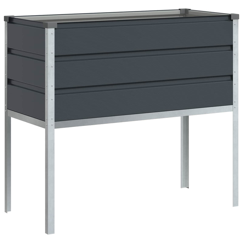 Load image into Gallery viewer, Vidaxl plantenbak antraciet 100 x 45 x 90 cm gegalvaniseerd staal