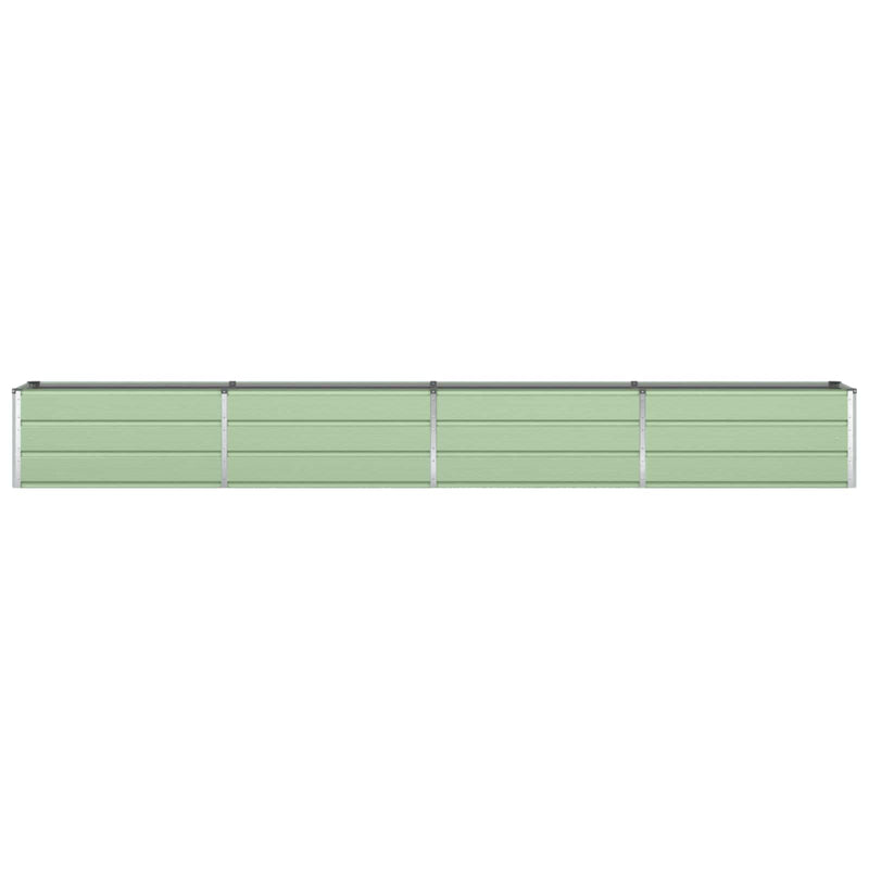 Load image into Gallery viewer, Vidaxl plantenbak pastelgroen 480 x 50 x 45 cm gegalvaniseerd staal