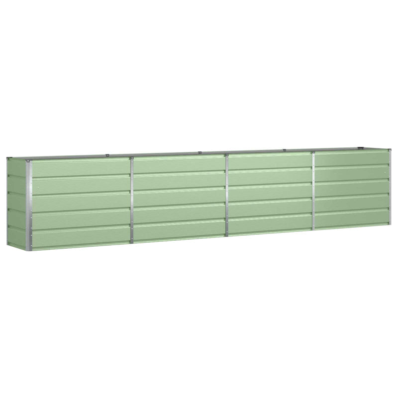 Load image into Gallery viewer, Vidaxl plantenbak pastelgroen 480 x 50 x 45 cm gegalvaniseerd staal