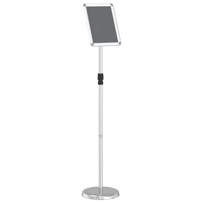 Load image into Gallery viewer, Vidaxl beurs displays zilver 25 x 25 x 125 cm aluminium
