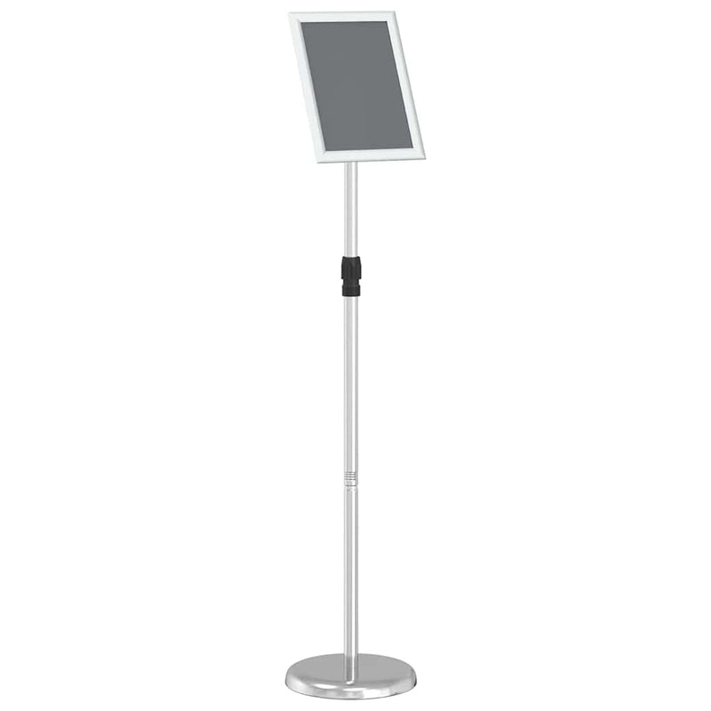 Load image into Gallery viewer, Vidaxl beurs displays zilver 25 x 25 x 125 cm aluminium