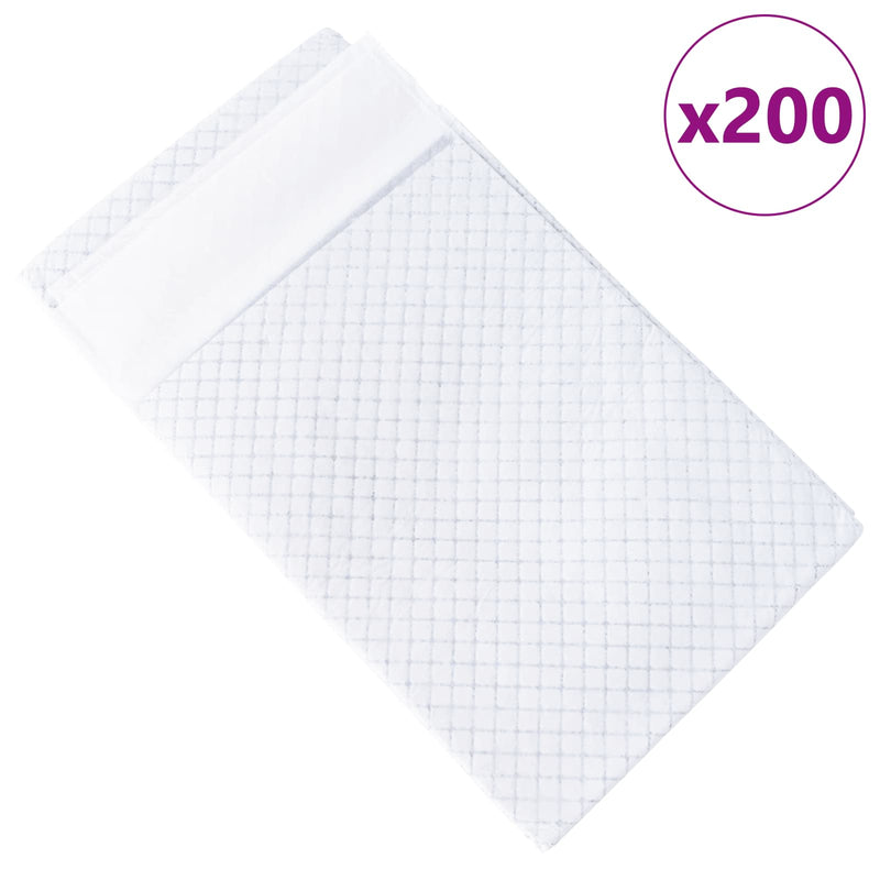 Load image into Gallery viewer, Vidaxl niet-geweven stof huisdier trainingspad 200 pcs 120 x 80 cm