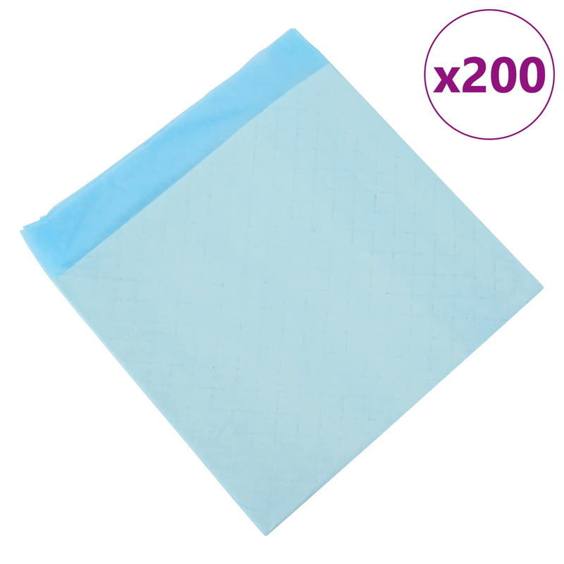 Load image into Gallery viewer, Vidaxl niet-geweven stof huisdier trainingspad 200 pcs blauw en wit