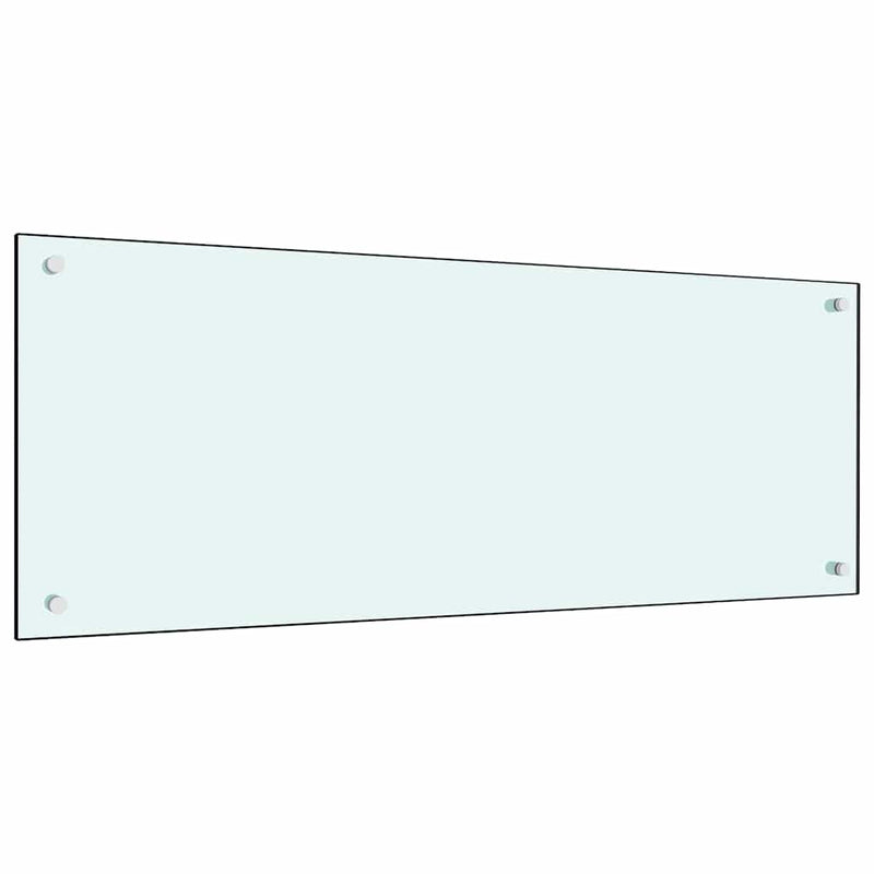 Load image into Gallery viewer, Vidaxl keuken spatscherm 2 pcs wit 100 x 40 cm gehard glas