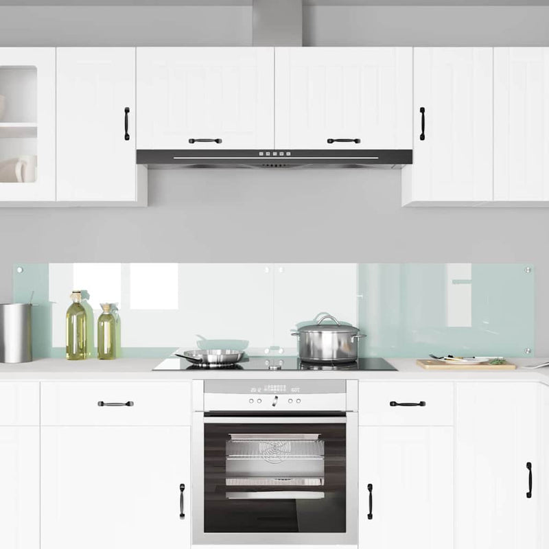 Load image into Gallery viewer, Vidaxl keuken spatscherm 2 pcs wit 110 x 40 cm gehard glas