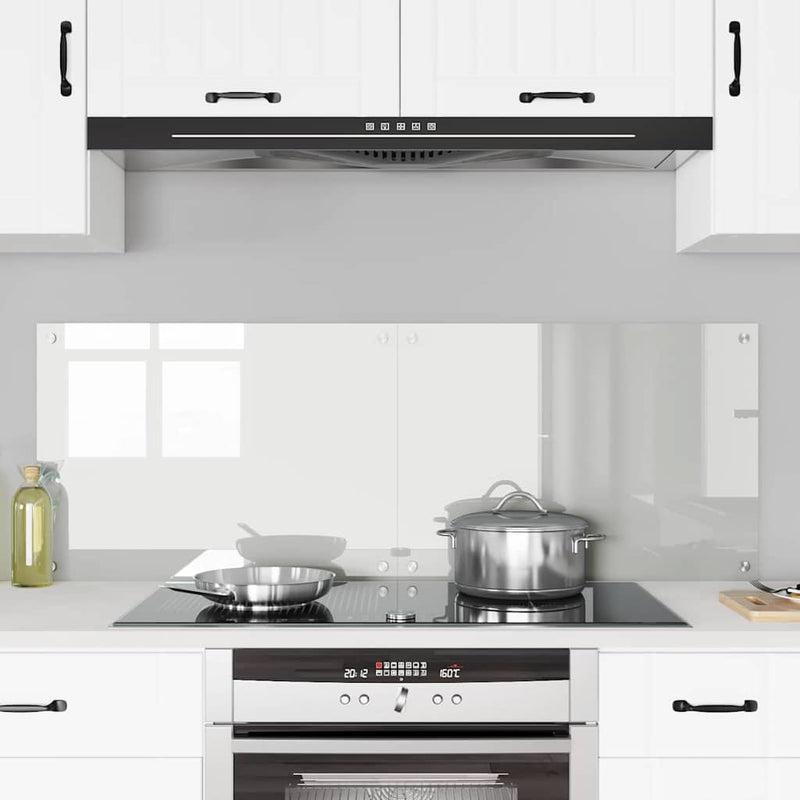 Load image into Gallery viewer, Vidaxl keuken achterwand 2 pcs doorzichtig 70 x 50 cm gehard glas