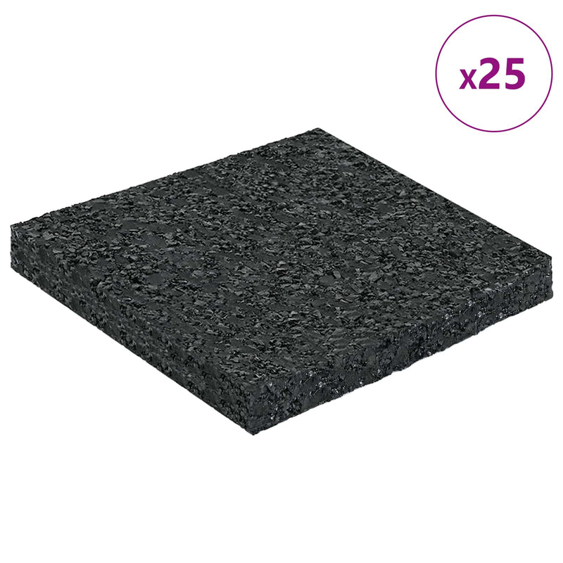 Load image into Gallery viewer, Vidaxl rubberen pad zwart rubber