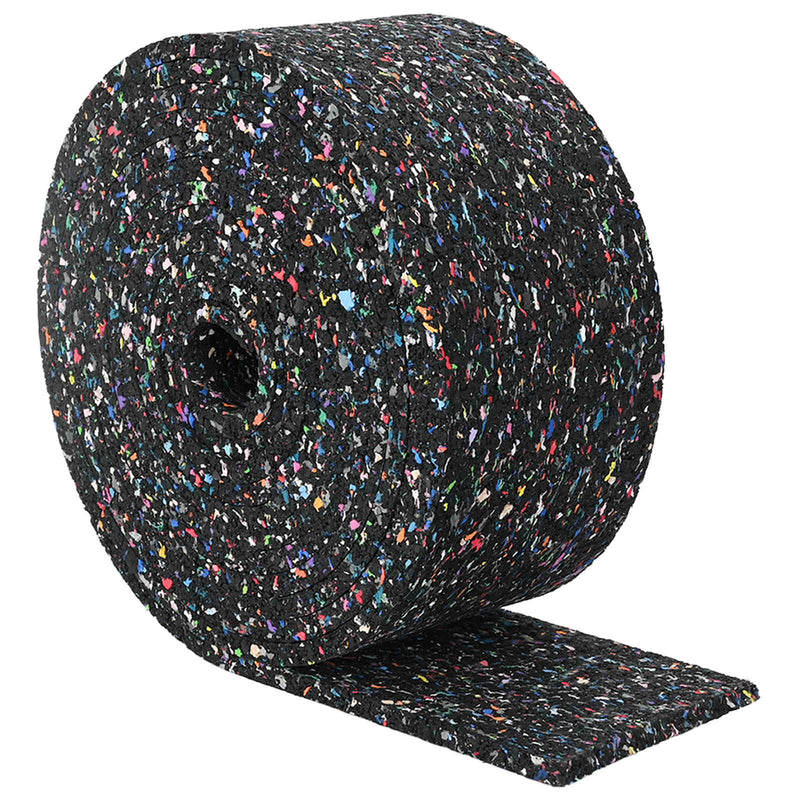 Load image into Gallery viewer, Vidaxl rubberen roller zwart 2000 x 10 x 0,8 cm rubber