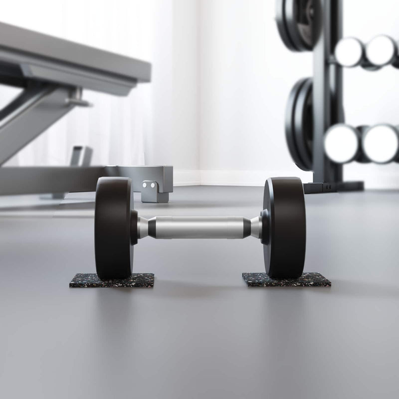 Load image into Gallery viewer, Vidaxl rubberen roller zwart rubber