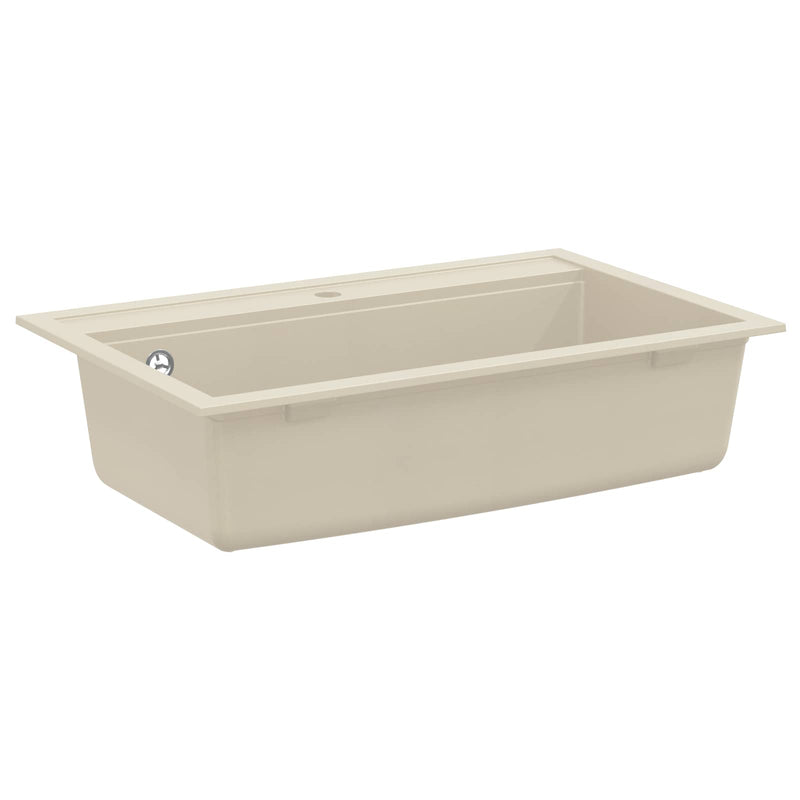 Load image into Gallery viewer, Vidaxl wasbak beige 795 x 505 mm graniet