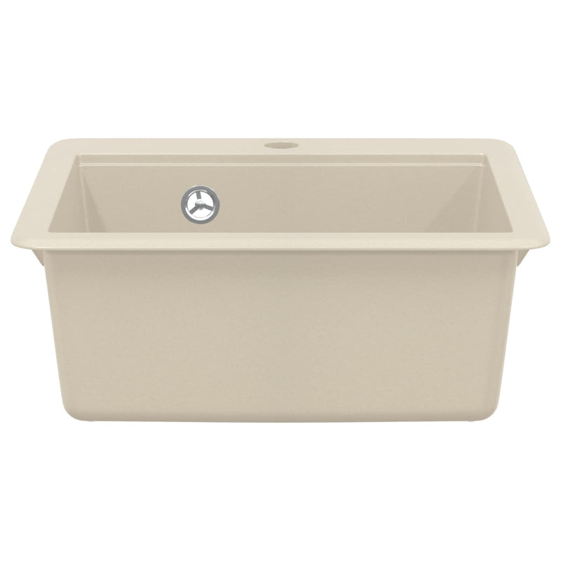 Load image into Gallery viewer, Vidaxl wasbak beige 470 x 440 mm graniet