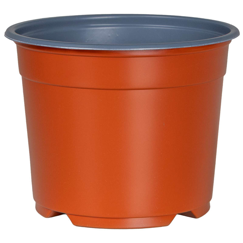 Load image into Gallery viewer, Vidaxl bloempot 50 pcs terracotta ø 15 x 12.5 cm kunststof