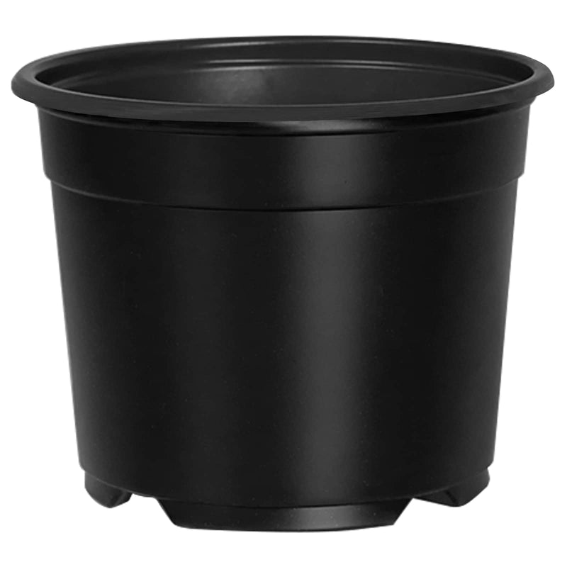 Load image into Gallery viewer, Vidaxl bloempot 200 pcs zwart ø 15 x 12.5 cm kunststof