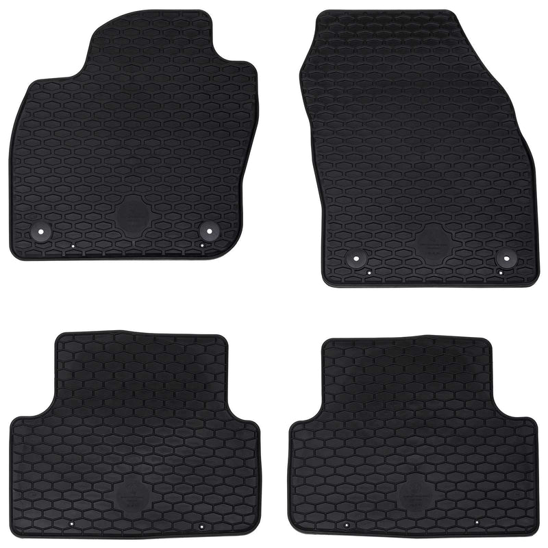 Load image into Gallery viewer, Vidaxl autobodemmat 4 pcs zwart vw t-cross tpe
