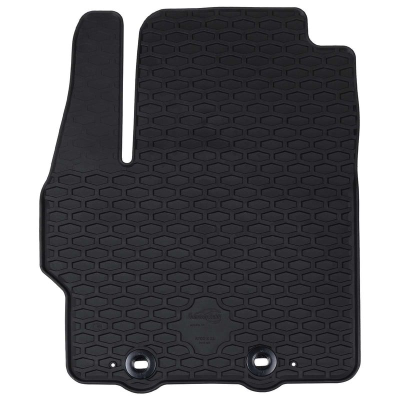 Load image into Gallery viewer, Vidaxl autobodemmat 4 pcs zwart geschikt voor toyota aygo x tpe