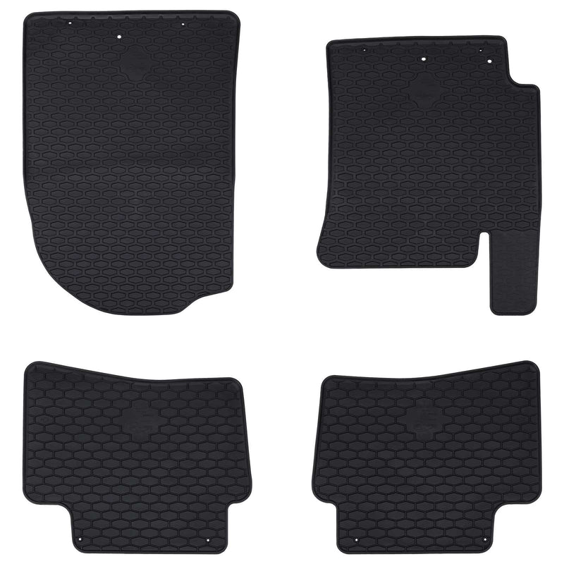 Load image into Gallery viewer, Vidaxl autobodemmat 4 pcs zwart geschikt voor kia rio, stonic tpe