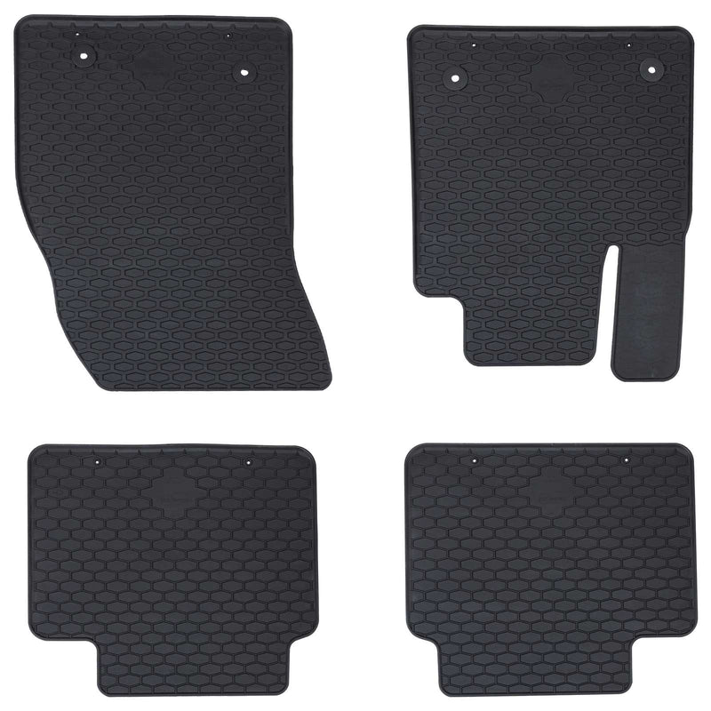 Load image into Gallery viewer, Vidaxl autobodemmat 4 pcs zwart geschikt voor ford focus 4d aft.