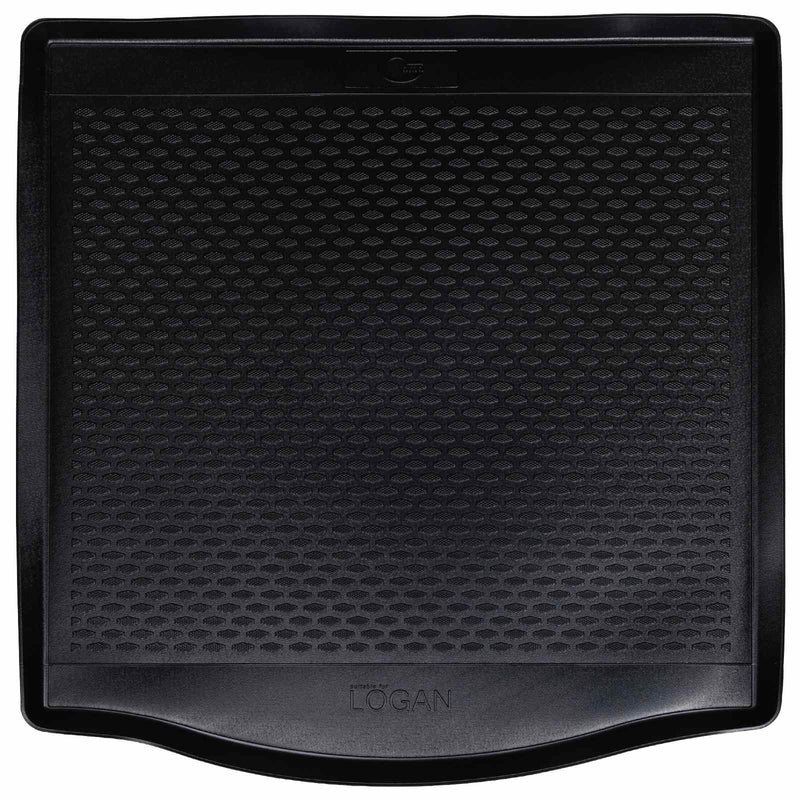 Load image into Gallery viewer, Vidaxl kofferbakmat zwart geschikt voor dacia logan 12- rubber