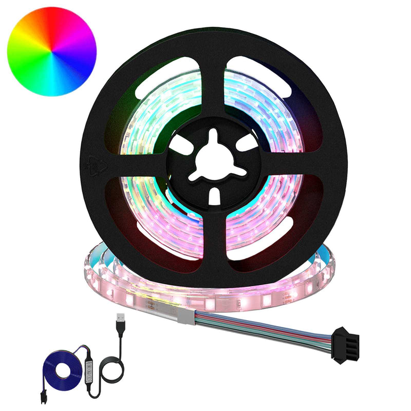Load image into Gallery viewer, Vidaxl led-strip 2 pcs zwart en transparant 750 mm koper en kunststof