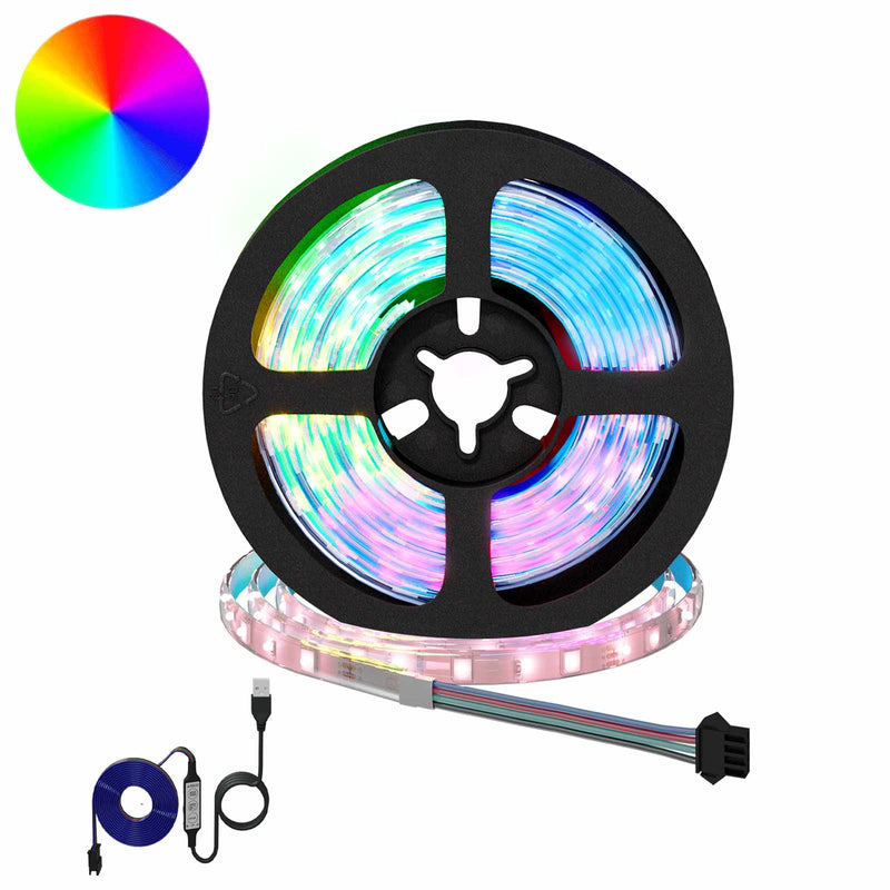 Load image into Gallery viewer, Vidaxl led-strip 2 pcs zwart en transparant 950 mm koper en kunststof