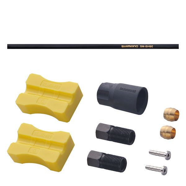 Afbeelding laden in galerijviewer, Shimano remslang sm-bh90-ssl br.line shim.sm-bh90 ssl 1000mm