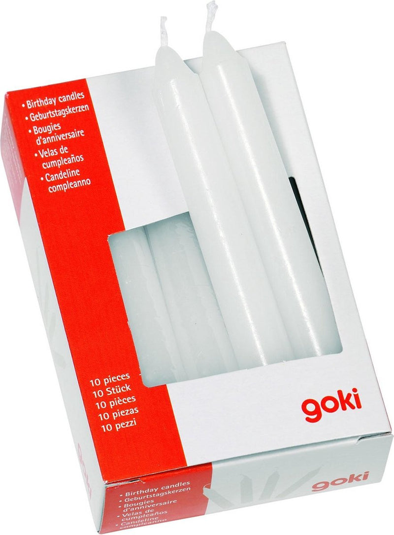 Load image into Gallery viewer, Goki verjaardagskaarsjes, 10st.
