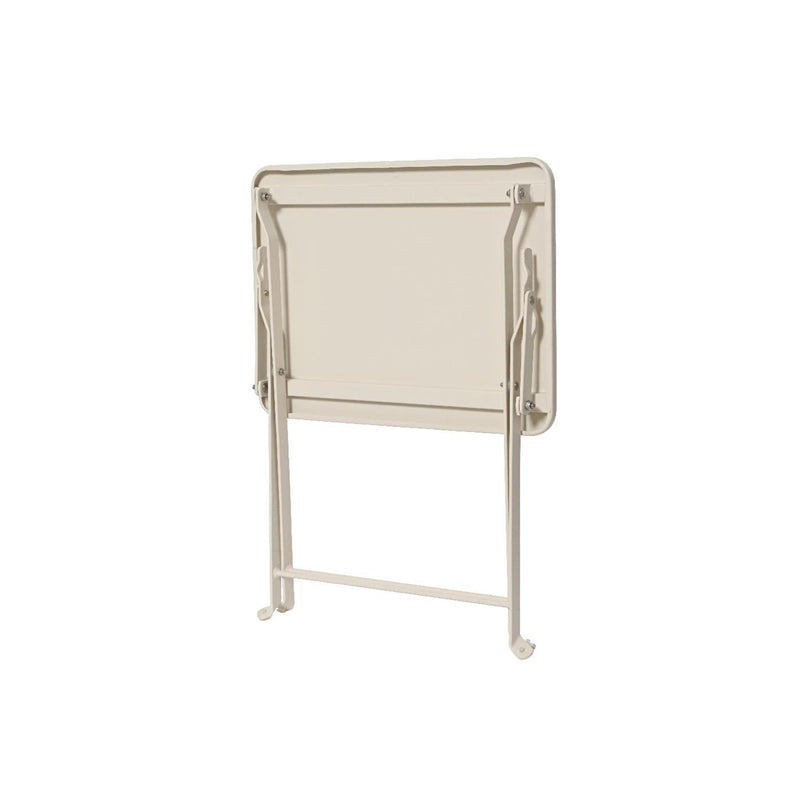 Afbeelding laden in galerijviewer, Decoris sidetable gothenburg staal outdoor off-white 40x30x45cm