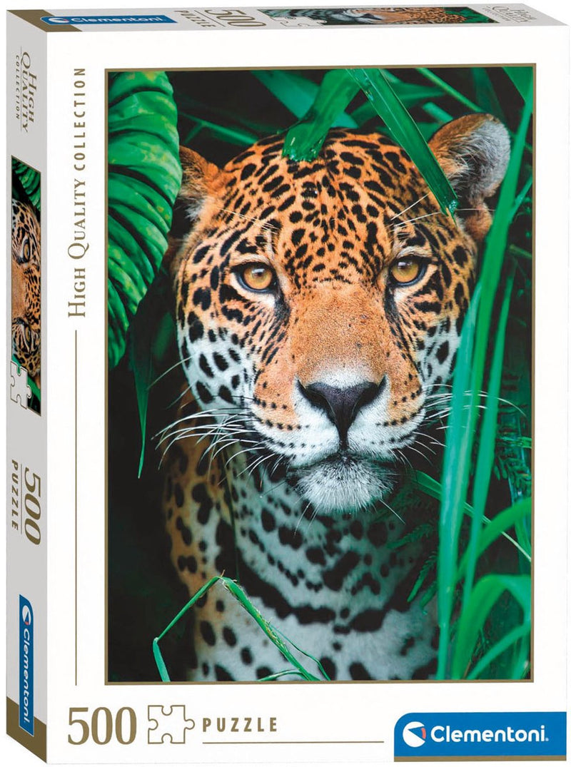 Load image into Gallery viewer, Clementoni puzzel jaguar in de jungle, 500st.