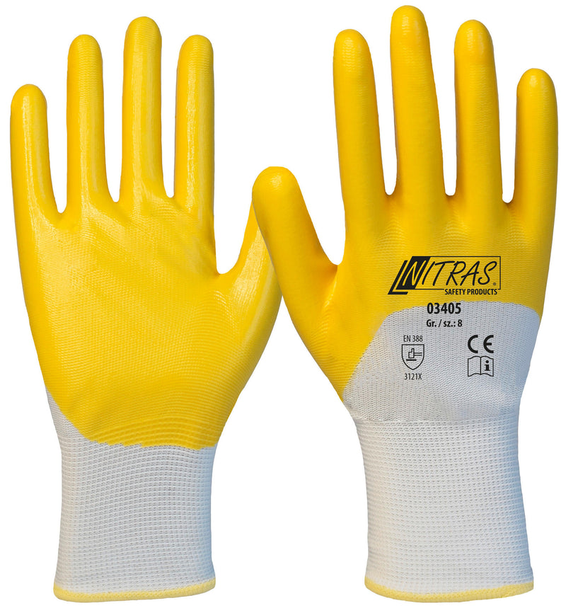 Load image into Gallery viewer, Nitras safety nitrilhandschoen nitrile glove size 9 nitras
