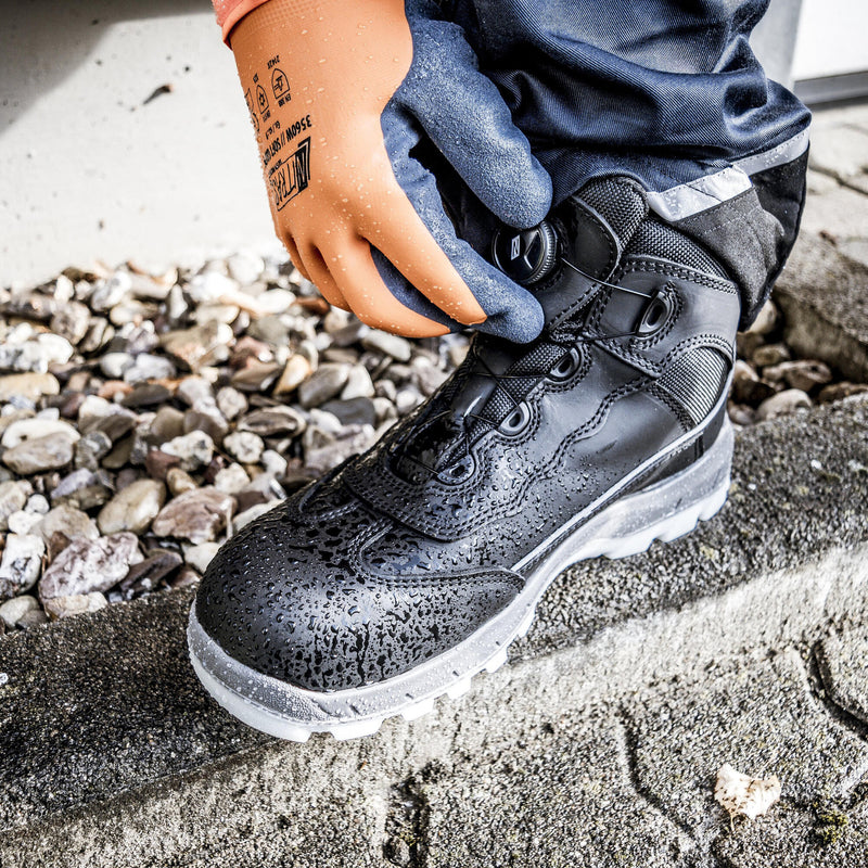 Load image into Gallery viewer, Nitras safety nitras laars sport step mid fit safety boots gr. 46 sport step mid fit