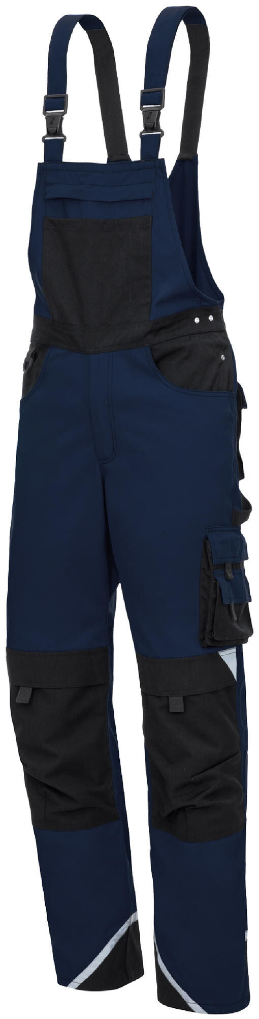Load image into Gallery viewer, Nitras safety salopette motion tex plus dungarees nitras mot.tex plus 50 marine blue black