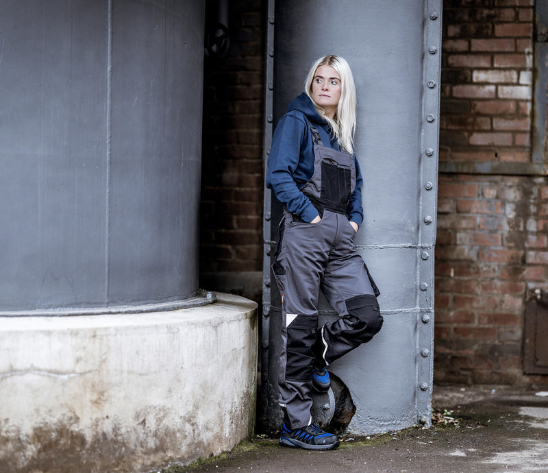 Load image into Gallery viewer, Nitras safety salopette motion tex plus dungarees nitras mot.tex plus 56 grey black