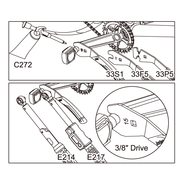 Load image into Gallery viewer, Pedaalsleutel Icetoolz 15Mm