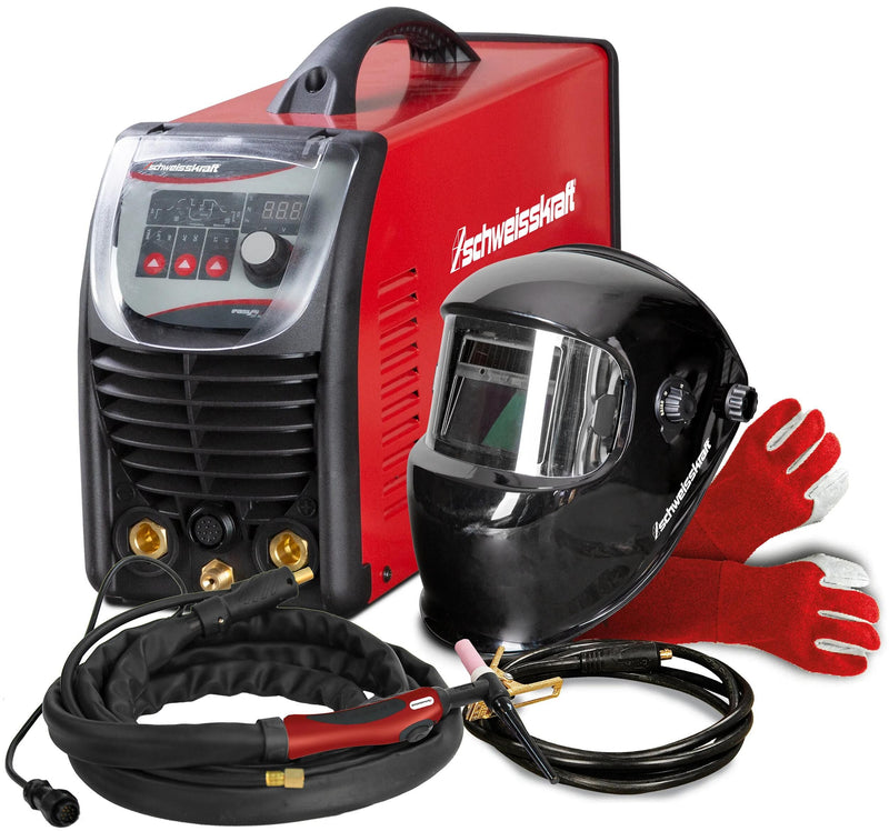 Load image into Gallery viewer, Schweisskraft lasapparaat easy-tig 201 ac dc pulse aktions-set inverter welding devices easy-tig 201 ac dc pulse