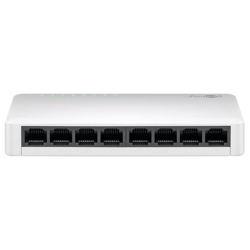 Load image into Gallery viewer, 8-poorts netwerk switch