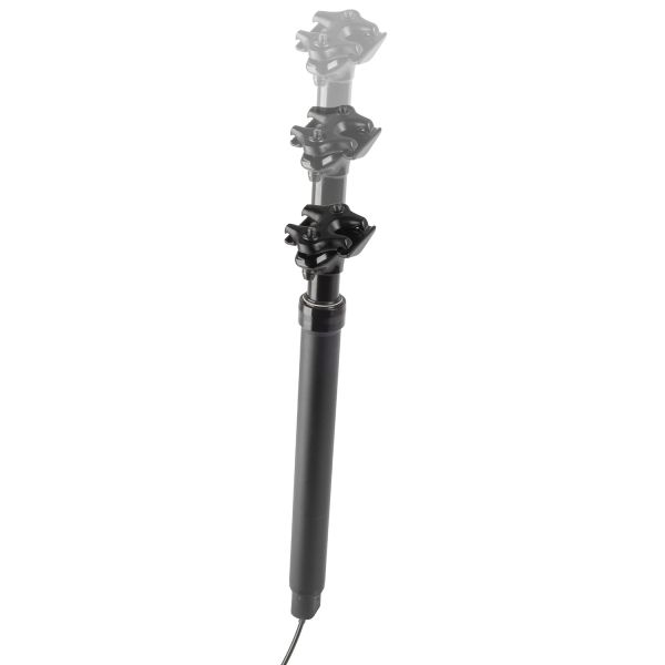 Load image into Gallery viewer, Dropper zadelpen M-Wave Levitate LT 0-170 mm in hoogte verstelbaar ø31.6mm 480mm