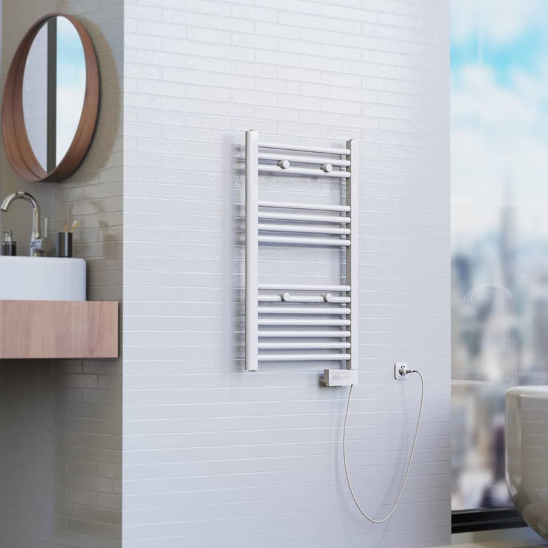 Load image into Gallery viewer, Eisl badkamerradiator met timer 80x50x15 cm wit