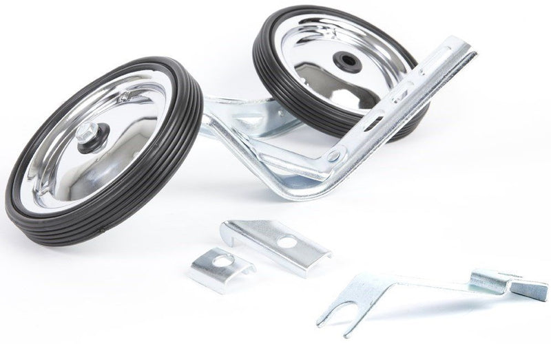 Load image into Gallery viewer, Zijwielen Pexkids 12-20 Chroom