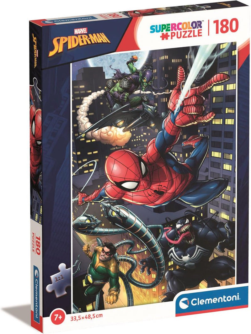 Afbeelding laden in galerijviewer, Clementoni legpuzzel - spiderman, 180st.