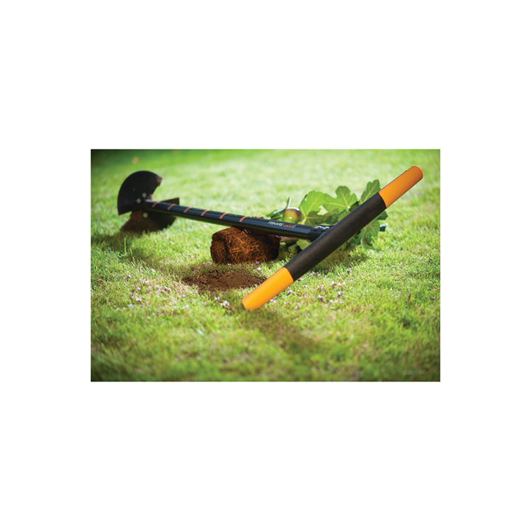 Afbeelding laden in galerijviewer, Fiskars 1049796 - quikdrilll handgrondboor 100mm | 1 stuks