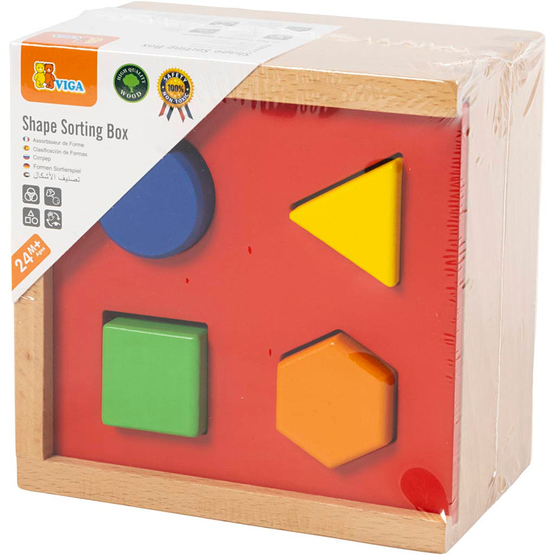 Afbeelding laden in galerijviewer, Https: www.cchobby.nl viga-houten-vormensorteerder-afm-13x13x8-cm-1-stuk