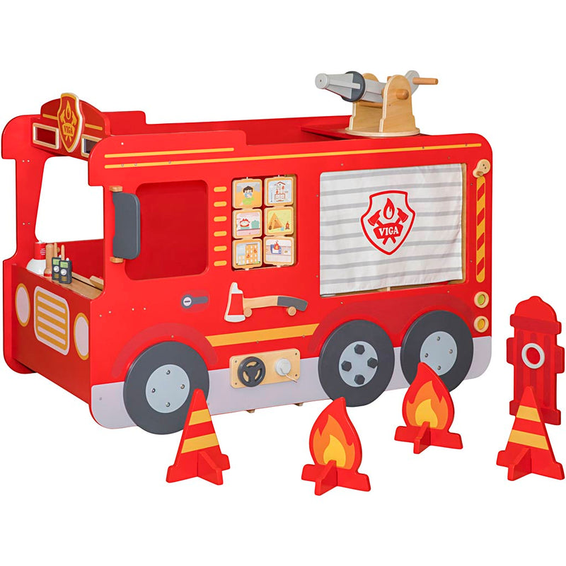 Afbeelding laden in galerijviewer, Https: www.cchobby.nl viga-grote-brandweerwagen-h-109-cm-l-150-cm-b-101-cm-1-set