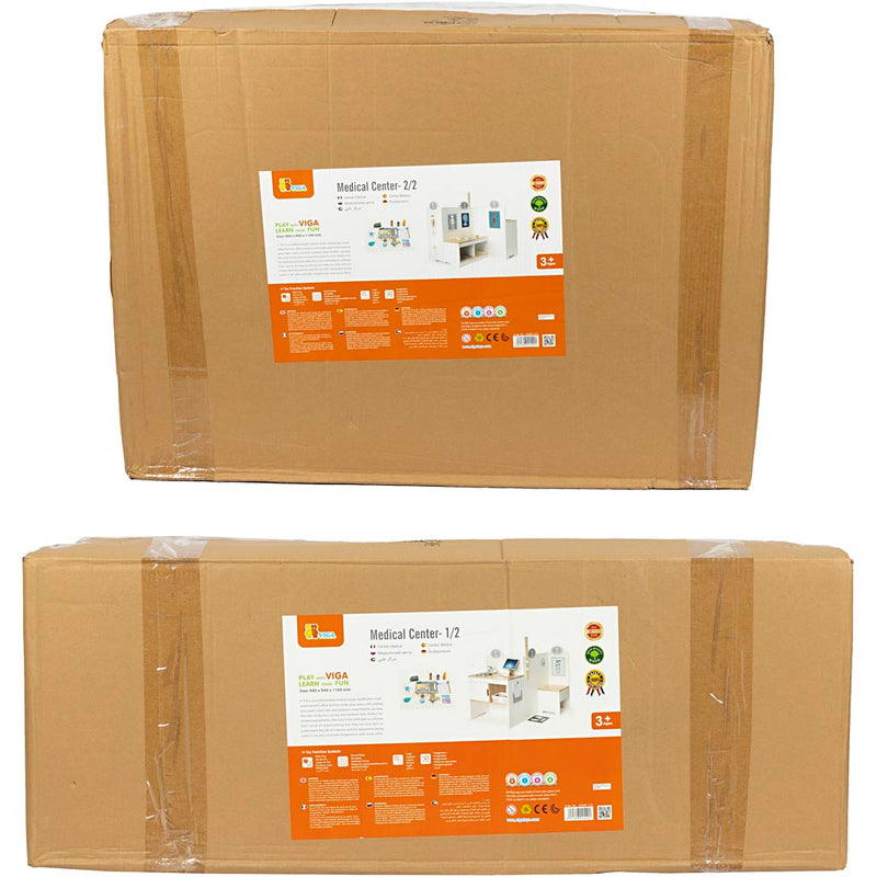 Afbeelding laden in galerijviewer, Https: www.cchobby.nl viga-gezondheidscentrum-h-110-cm-l-94-cm-b-90-cm-1-doos