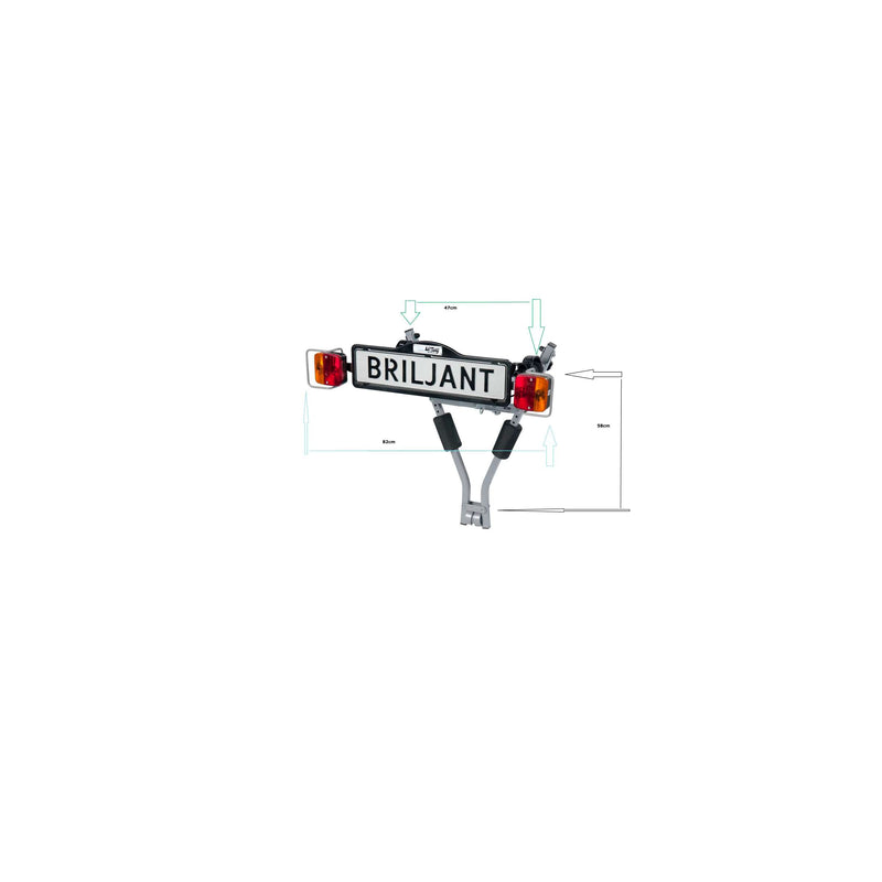 Load image into Gallery viewer, Pro user pro-user fietsendrager - briljant - 2 fietsen