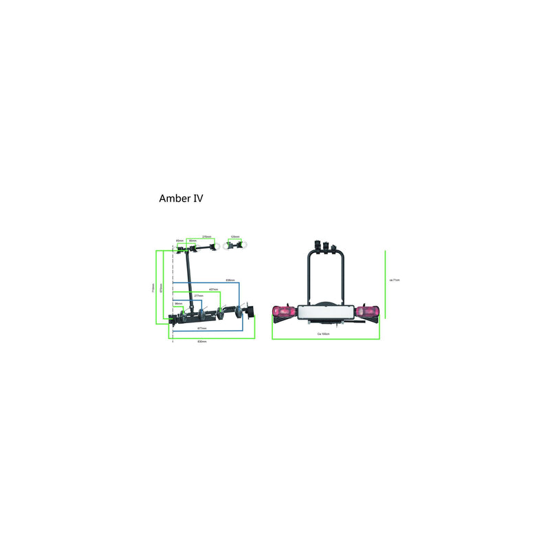 Load image into Gallery viewer, Pro-user fietsendrager amber iv